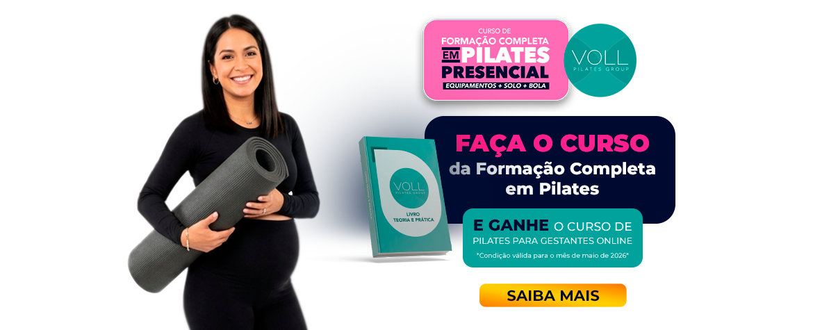 Curso de Pilates VOLL - Formação Completa em Pilates Presencial
