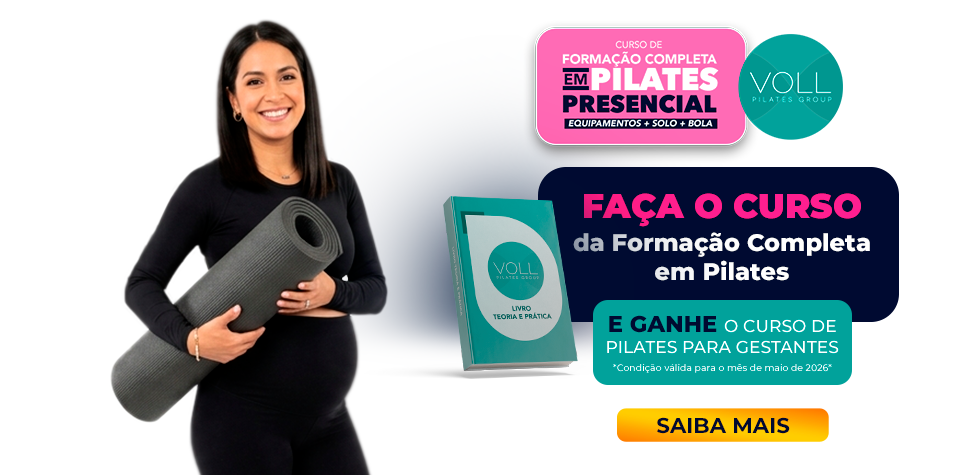 Curso de Pilates VOLL - Formação Completa em Pilates Presencial