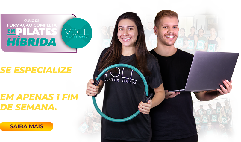 Curso de Pilates VOLL - Formação Completa em Pilates Híbrida