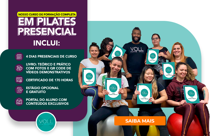 Curso de Pilates VOLL - Formação Completa em Pilates Presencial